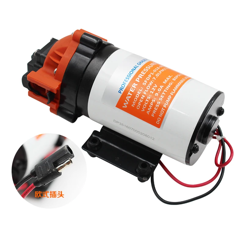 80 PSI 12V 24V Marine Water Pump 7LPM Diaphragm Pump Boat Accessories Showers Toilets