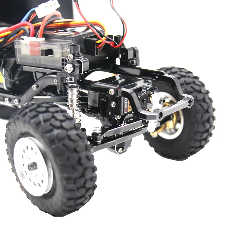 Лидер продаж Алюминиевое Крепление для сервопривода racing HR Axial SCX10 24 SCX24 90081