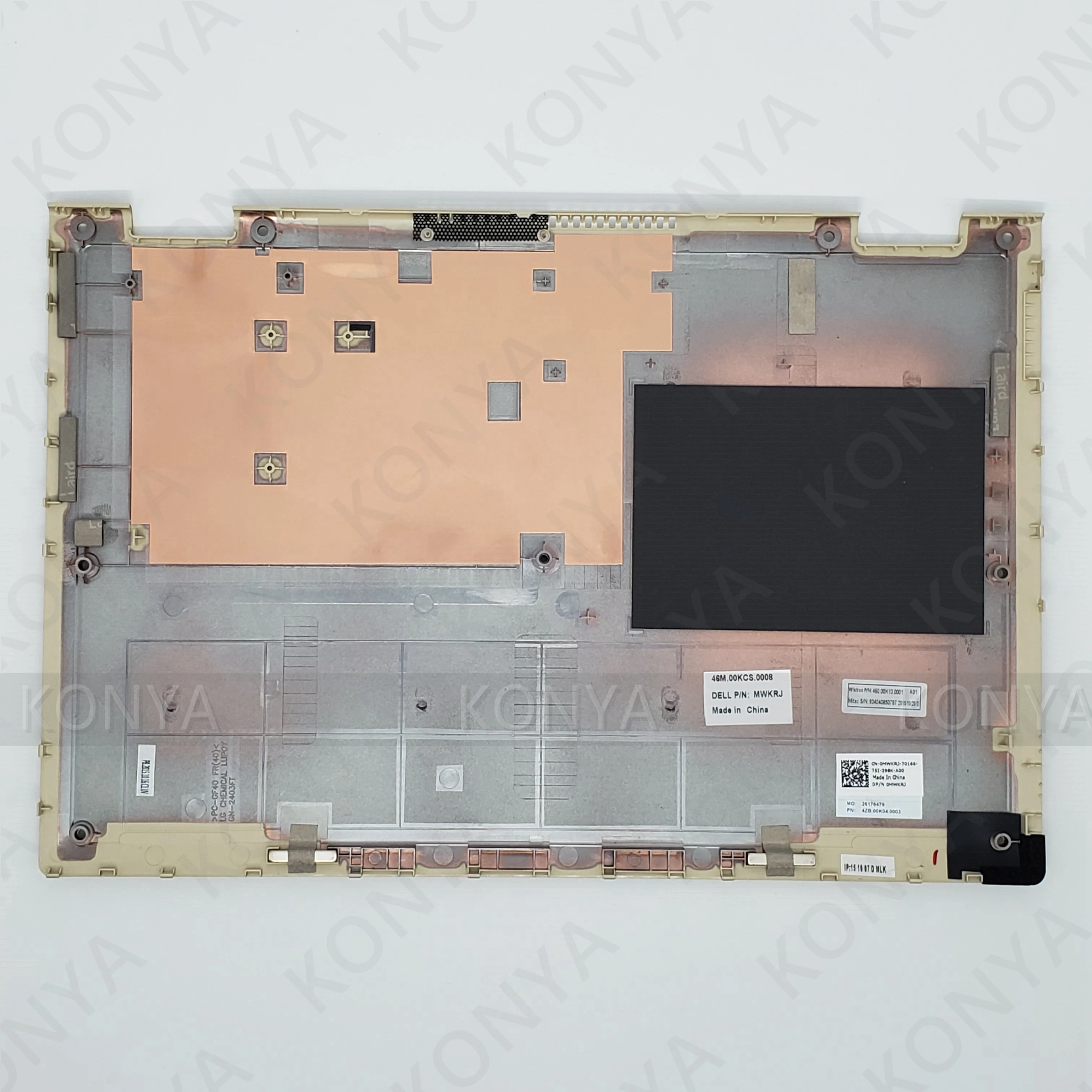 Для DELL Inspiron 11 3147 3148 3157 3158 D-Shell шасси Нижняя крышка DJXM1 серебро MWKRJ золото NTWJN 188W7 красный