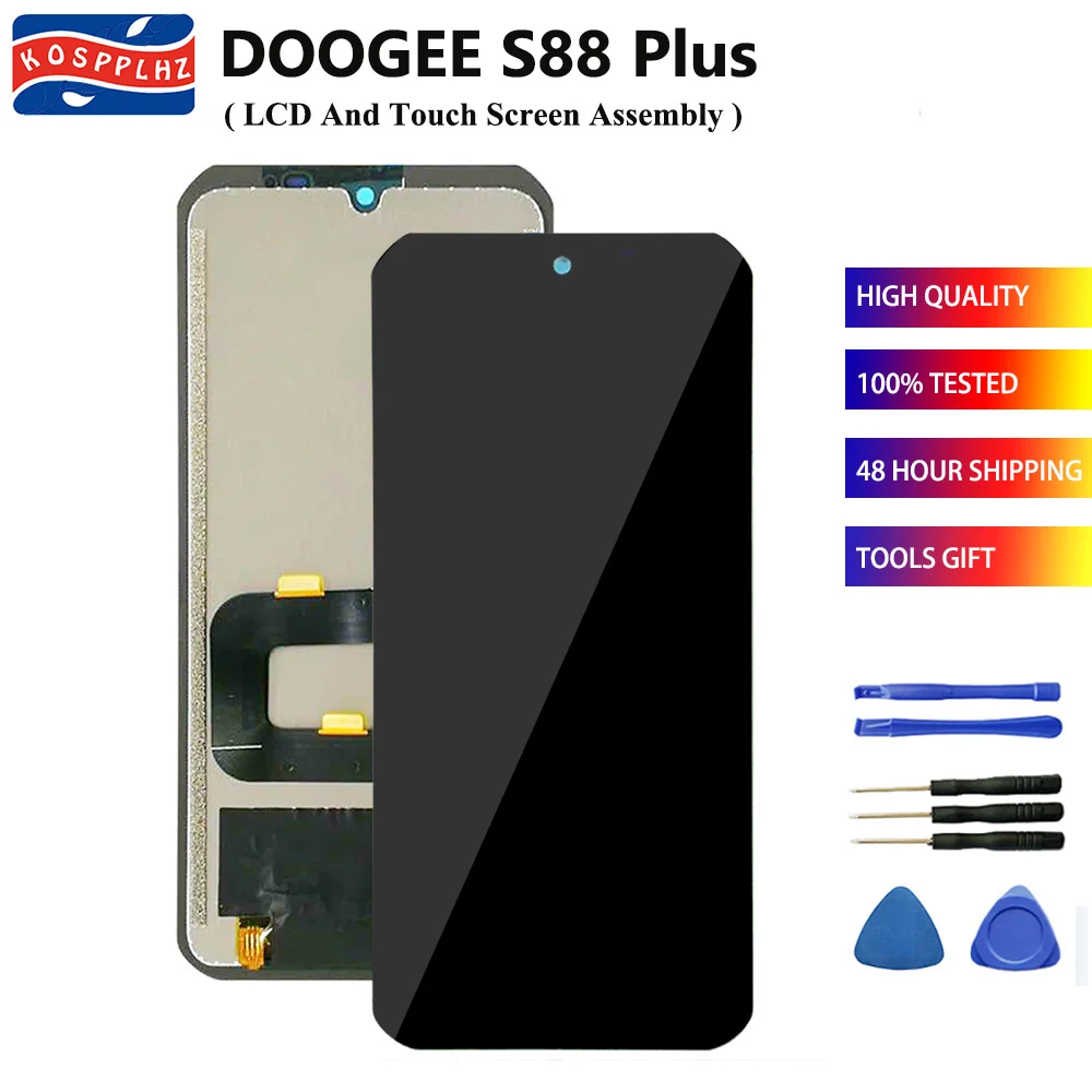 ЖК-дисплей 6 3 дюйма Для DOOGEE S88 Plus + сенсорный экран в сборе замена Doogee PRO/S88Plus для