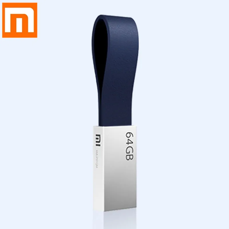 Xiaomi Mijia U диск 64 Гб USB 3,0 Высокоскоростная передача металлический корпус Компактный размер переносной ремешок дизайн