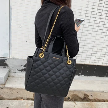 

2020 classic embroidered bag rhombus chain bag shaped hand bag shoulder messenger ladies bag