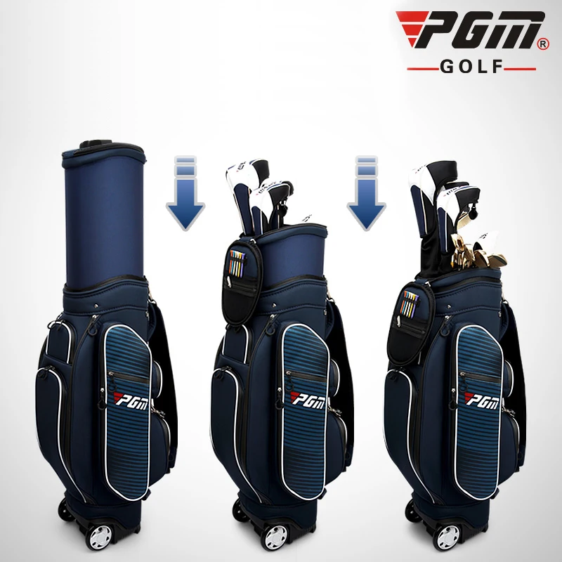 Retractable! Pgm Golf Standard Package Bag Air Carrier Package Patent
