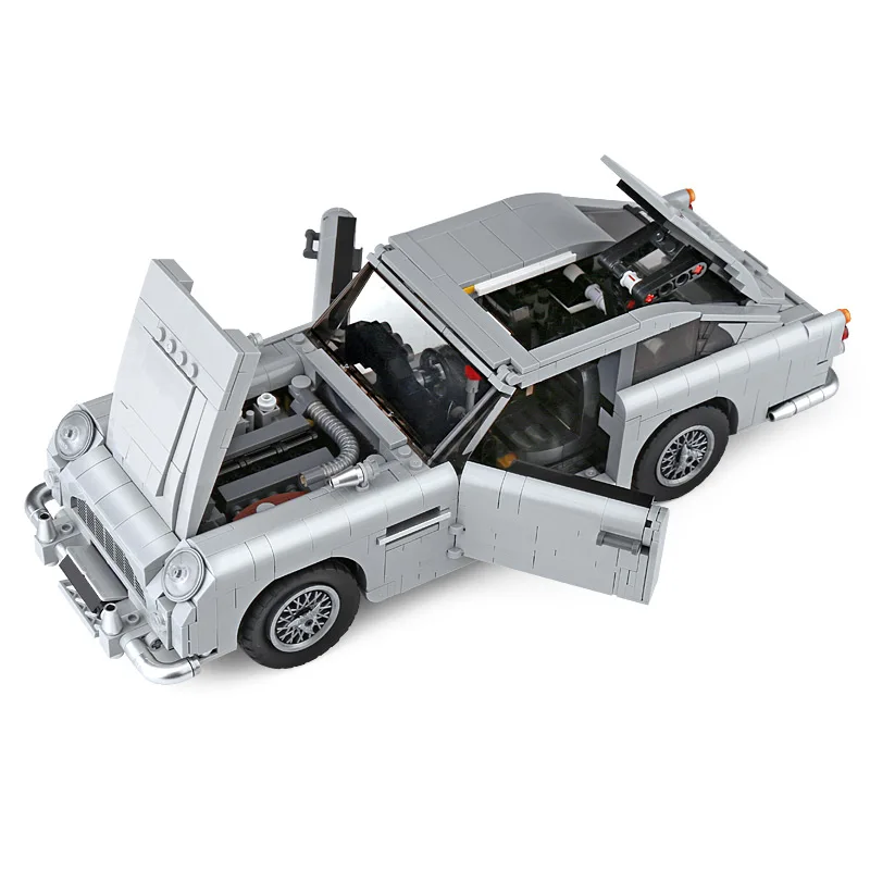 Technic Series 21046 Aston Martin DB5 Набор строительных блоков Кирпичи Детские модели автомобилей подарки игрушки совместимы с 10262
