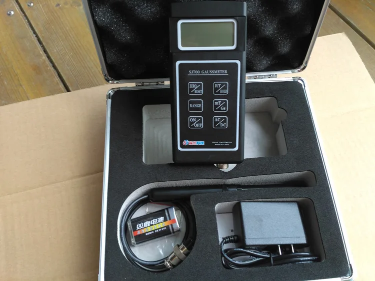 SJ700 | BST600 AC/DC магнитное поле Senjie Gauss метр Тесла высокоточный Магнитный остаточный Магнитный remanence