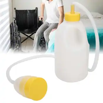 

1Set 1700ML Portable Men Male Urinal Pee Bottle Elderly Bedridden Patients Potty Hospital Home Camping Pee Bottle Pipe Urinal