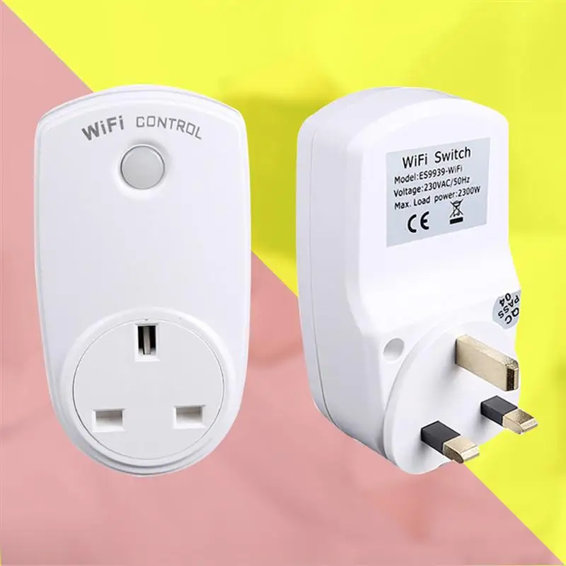 Wi-Fi Smart Plug Беспроводной смарт-розетка дистанционного Управление устройств розетка с Функция времени