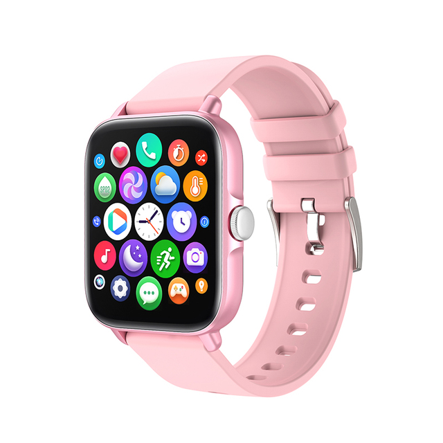 New Women Smart Watch Men 1.69" Color Screen Full Touch Fitness Tracker Bluetooth Call Smart Clock Ladies Smartwatch Women