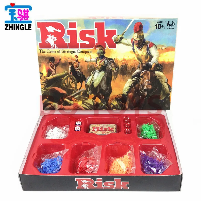 Английский RISK board карточная игра английский классический риск большая боевая игра воюющая ситуация