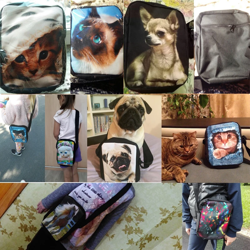 Animal School Bags Set Cavalier King Charles Spaniel Dog Print 3pcs School Backpacks for Cute Kids Leisure Daypack