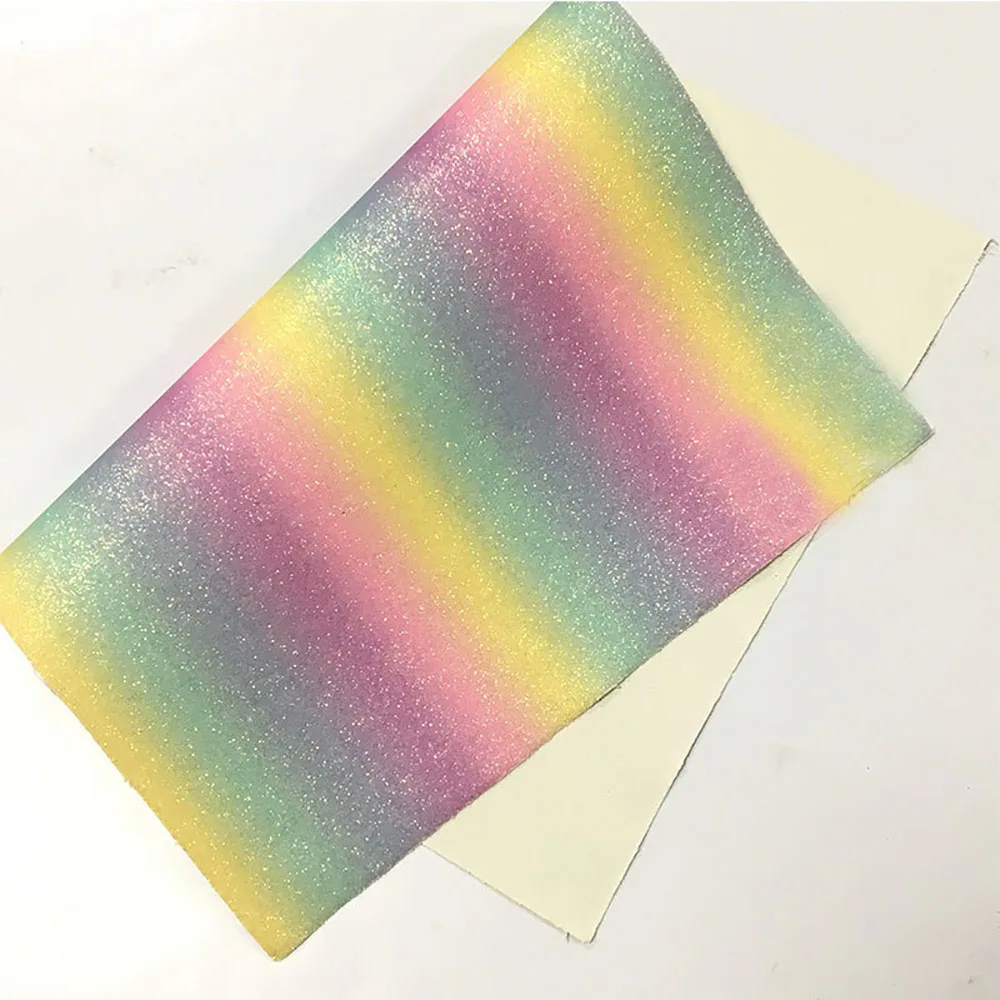 Lychee Life 29x21 см блестящие искусственная кожа A4 красочные ПУ ткань DIY Ручная работа швейные принадлежности для одежды украшения