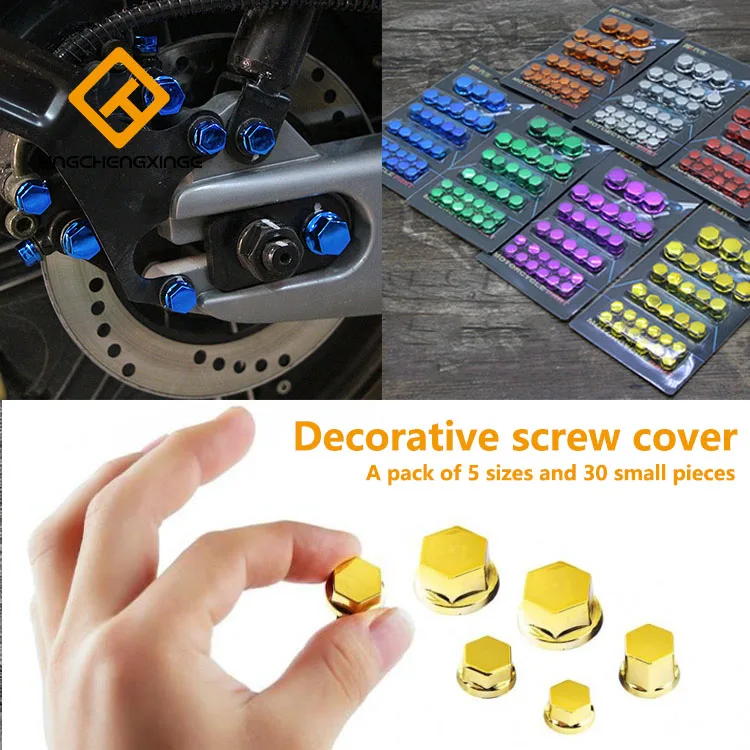 Motorcycle Accessories Head Screw Cover Decorative Parts for HONDA XR230 MOTARD XR250 CRM250R AR CRF450R XR650R | Автомобили и