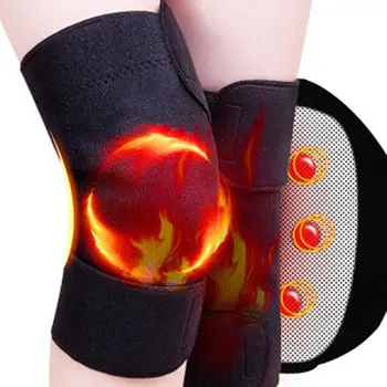 

Adjustable Tourmaline Magnetic Self-Heating Knee Pads With Tourmaline Products Therapy Knee Support Brace Ceinture Massager