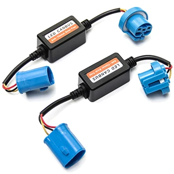 

9007 9004 HID LED Headlight Canbus Decoder Anti-Flicker Error Warning Canceler
