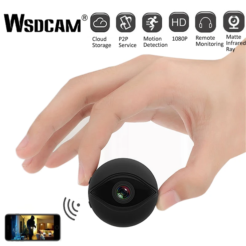 HD 1080P Mini Camera Wireless Wifi IP Home Baby Security Cam DVR Night Vision US