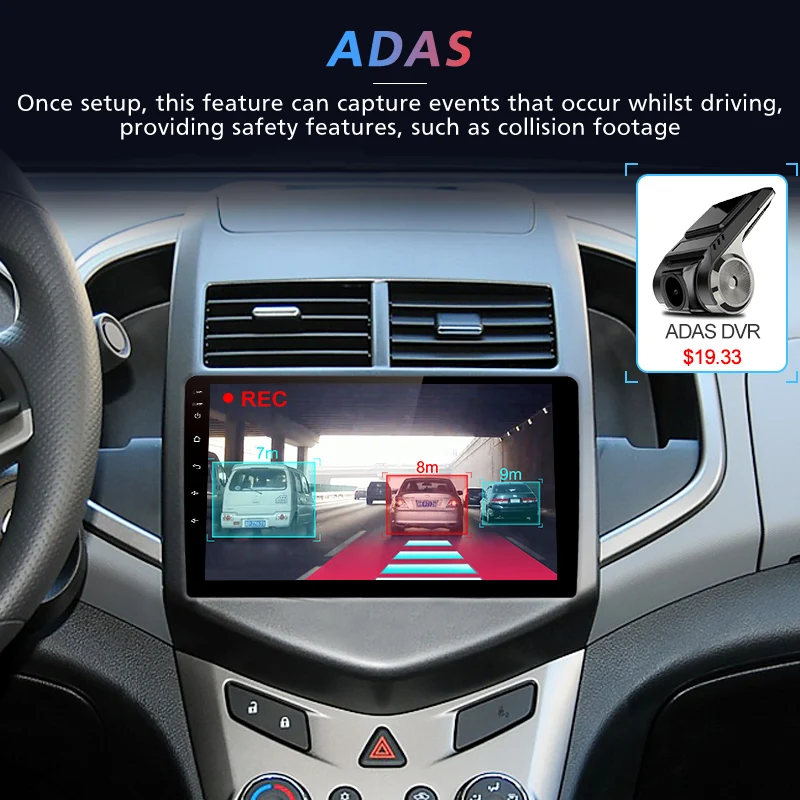 Top AWESAFE for Chevrolet Aveo 2011 2012 2013-2015 Car Radio Multimedia video player GPS Navigation No 2 din DVD Android 8.1 2G+32G 4