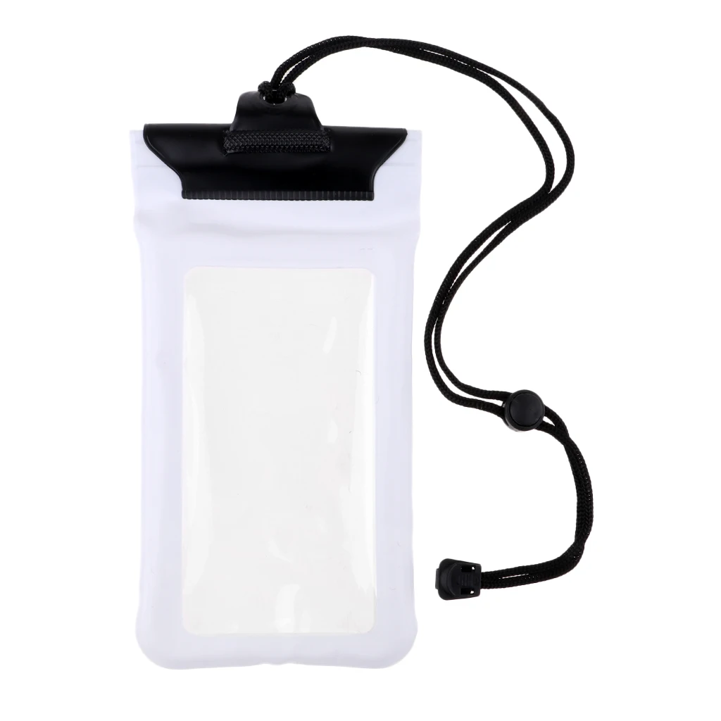 Double Locked Waterproof Phone Case Pouch Cover Holder Swimming Dive Dry Bag Fits Most Smart Phones up to 6.0