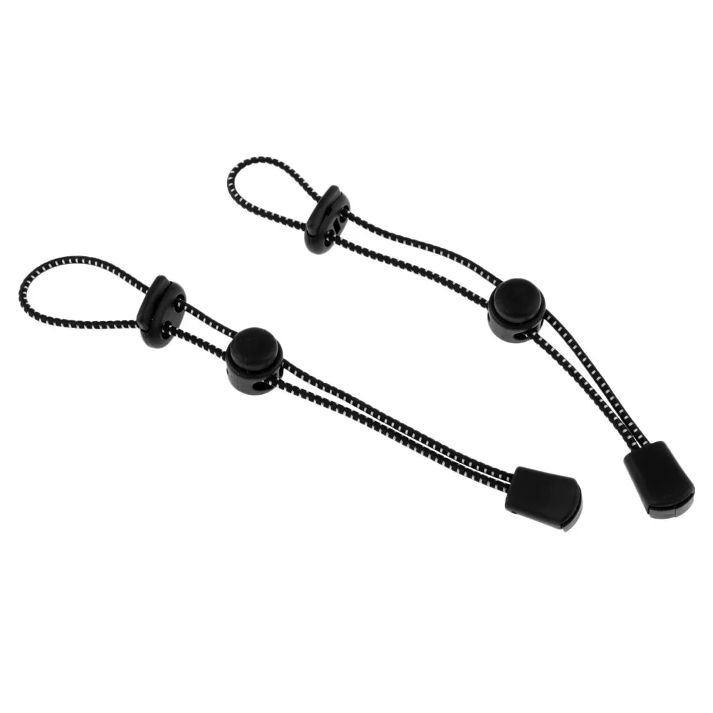 2 Pieces Backpack Securing Hiking Walking Trekking Stick Elastic Rope Holder