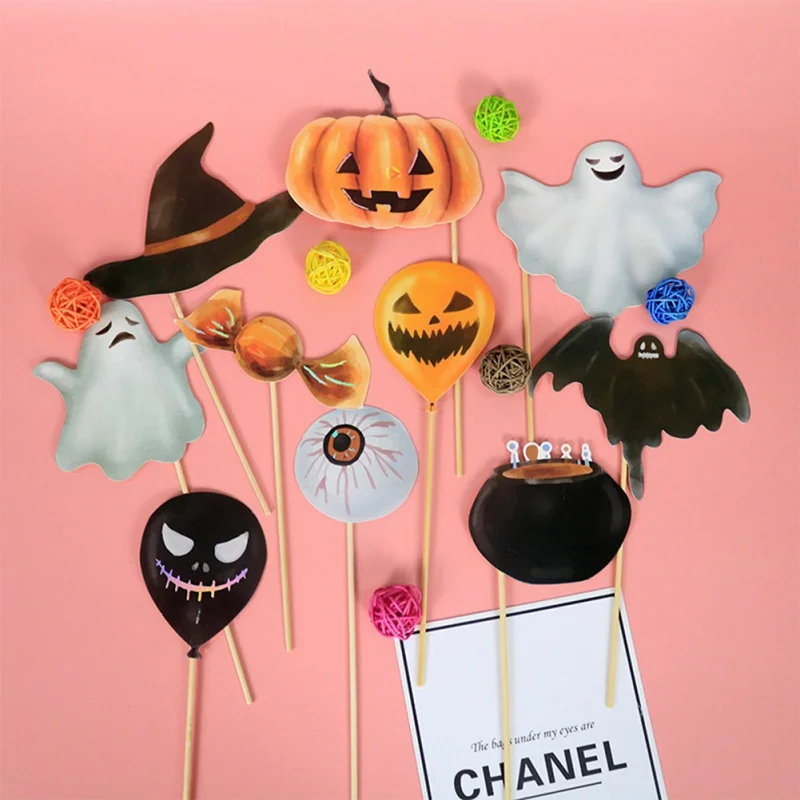 Paper Decorative Props For Halloween Mask Pography Unique Pography Props Festive Party Supplies