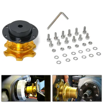

Universal Quick Release Hub Car Adapter Snap Off Type With Screw Parts