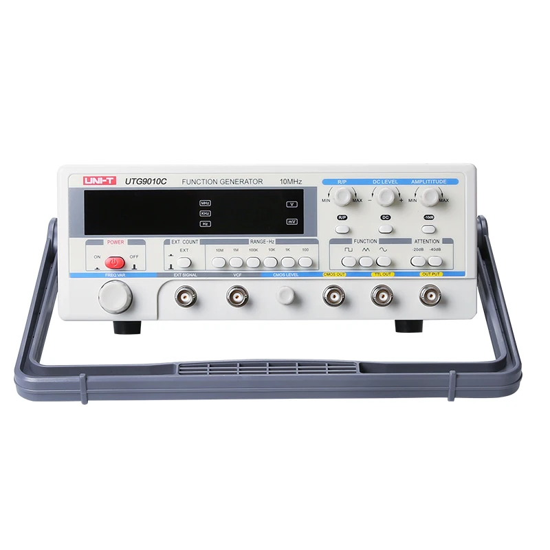 

UNI-T UTG9010C Digital Function Signal Generators 10MHZ 20Vpp Signal Generator