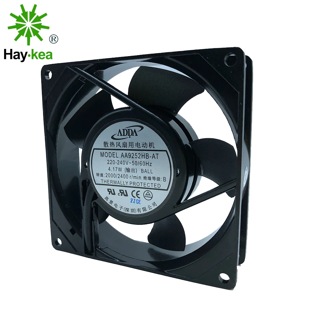 AA9252HB-AT 220V 0.07A 9225 92*92*25 мм охлаждающий вентилятор ADDA