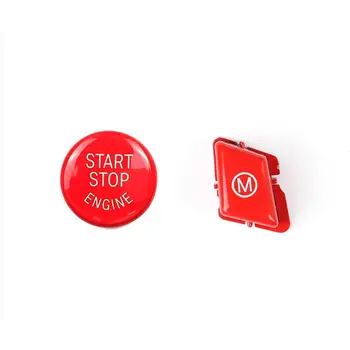 

1Set Car Steering Wheel M Model Button with START Stop Engine Button for BMW-3 Series M3 E90 E91 E92 E93 2007-2013