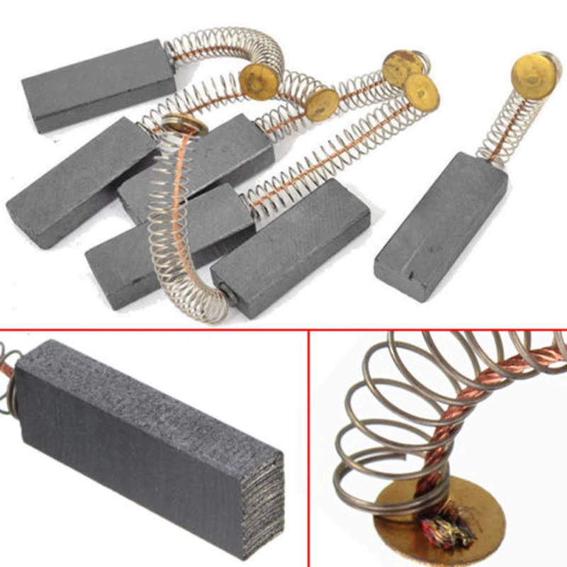 

Carbon Brush 6*12*17mm 10pcs/set Electric Tools Kit Motor Drill Chain Saw Part