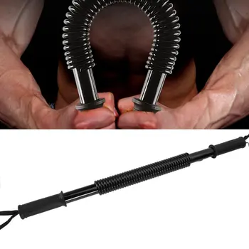 

Power Twister Bar Heavy Duty 30kg Wrist Arm Forearms Chest Exercise Fitness Equipment Spring Strength Training Exerciser Bar