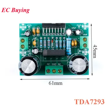 

TDA7293 Digital Audio Amplifier Board Mono Single Channel Power DIY Module Transformer AC Wide Voltage Dual 12v-32v 100W