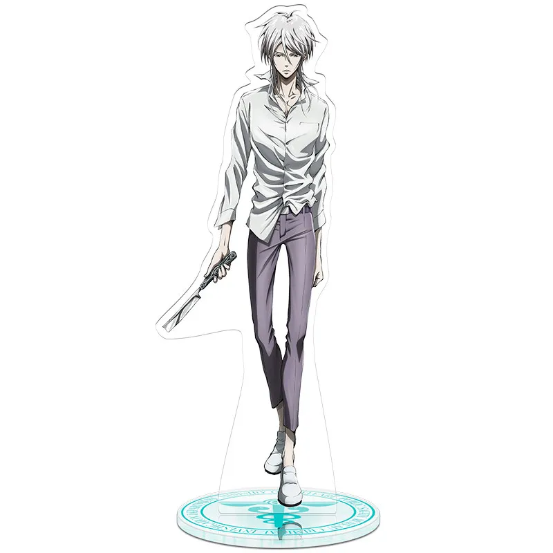 08 PSYCHO-PASS 3 Shindo Arata Tsunemori Akane Kougami Shinya Косплей акриловый кулон брелок настольная подставка фигурка модель пластина декор - Цвет: 08