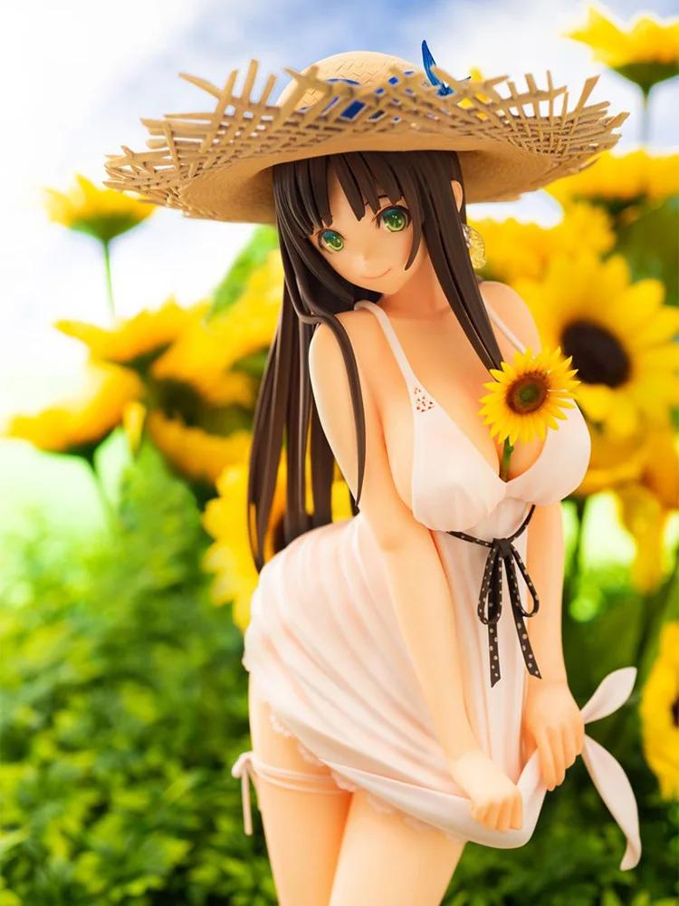 Daiki kougyou Suzufuwa -Suzunari цветочный сад проект-Shie Misaki летняя трава ПВХ фигурка Аниме