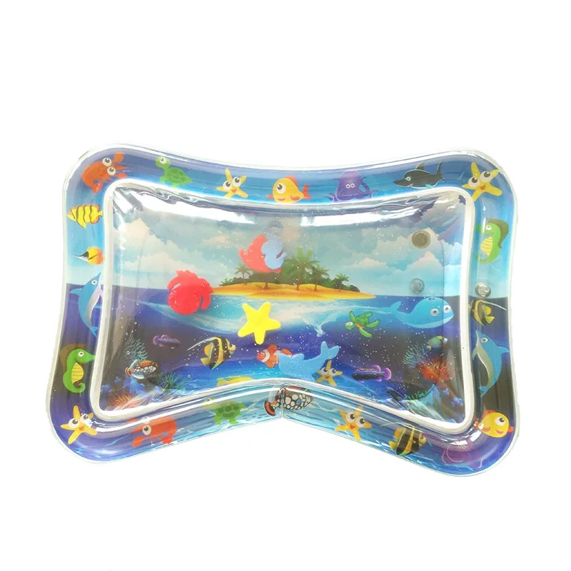 

2019 New Baby Kids Water Play Mat Inflatable Infant Tummy Time Playmat Toddler for Baby Fun Activity Play Center