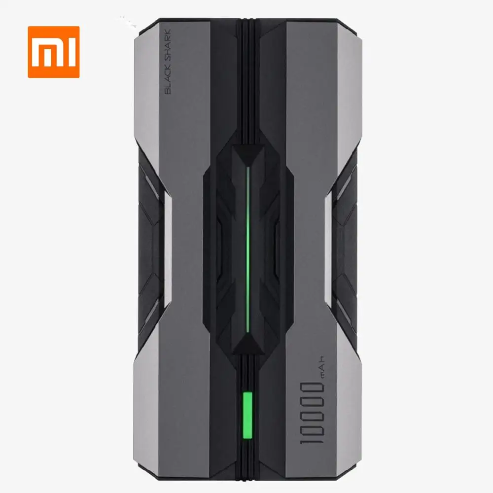 

Xiaomi Black Shark Eco-System 10000mAh 18W Quick Charge Power Bank With Three USB Output for iPhone 11 Pro XR for Xiaomi Huawei