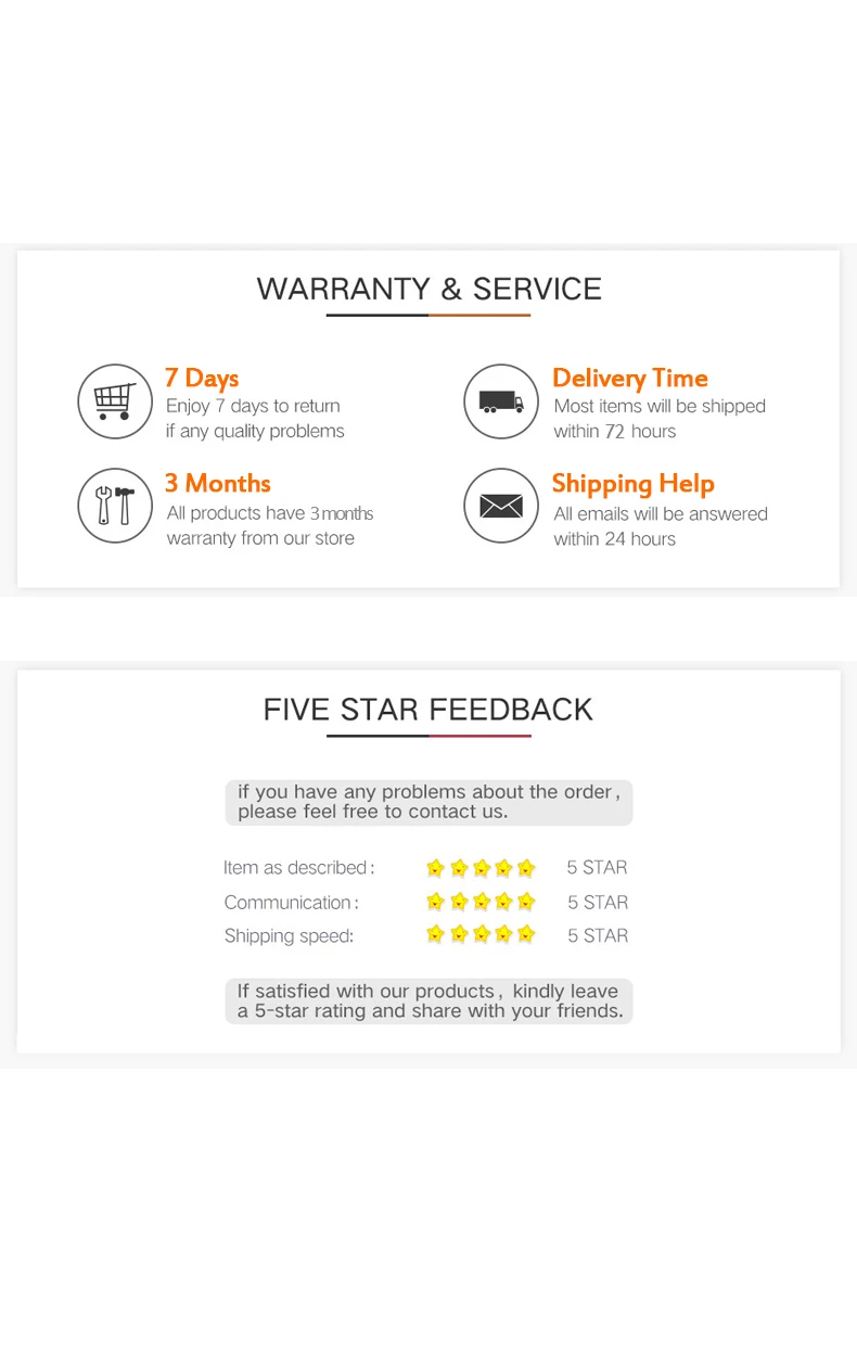 F. 五星回馈 没有