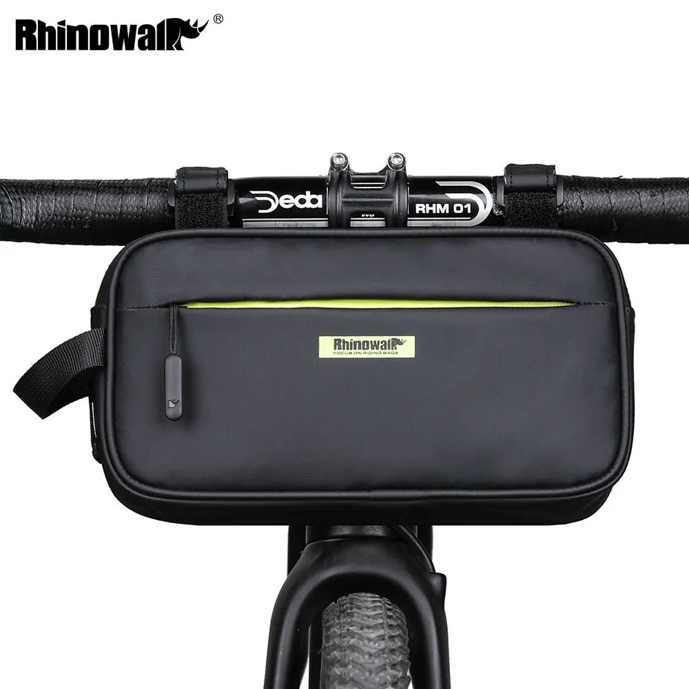 Rhinowalk Bicycle Front Frame Triangle Bag 2.5L Waterproof Handlebar Bike Multifunction for Mountain Cycling Waist Bags | Спорт и