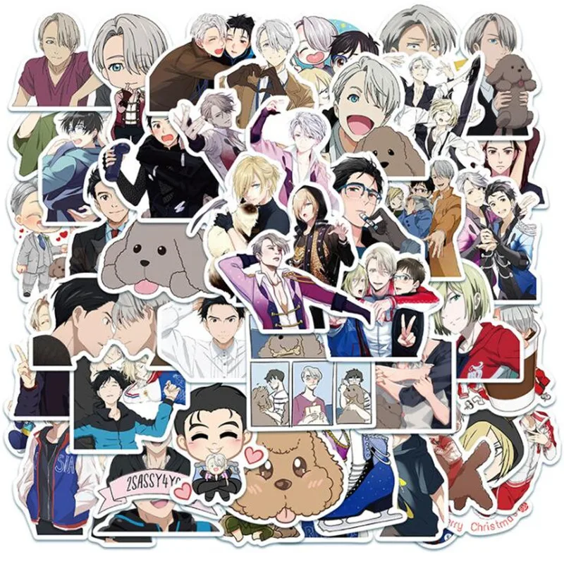 

10/30/50PCS Cartoon Japanese Anime Graffiti Scooter Mobile Phone Notebook Waterproof Decorative Sticker Toy Wholesale