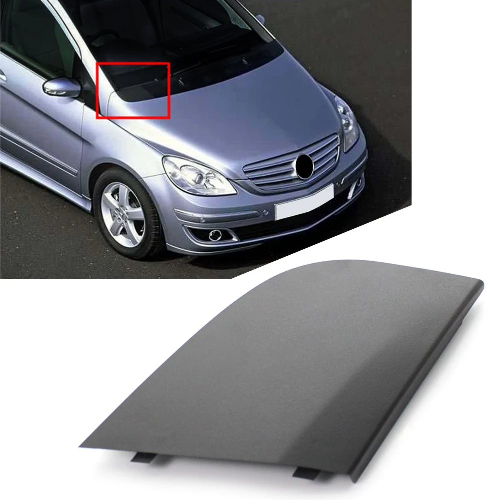 

ABS Car Front Water Drain Cover Right Side For Mercedes Benz B CLASS W245 A1698300275 Black Accessories