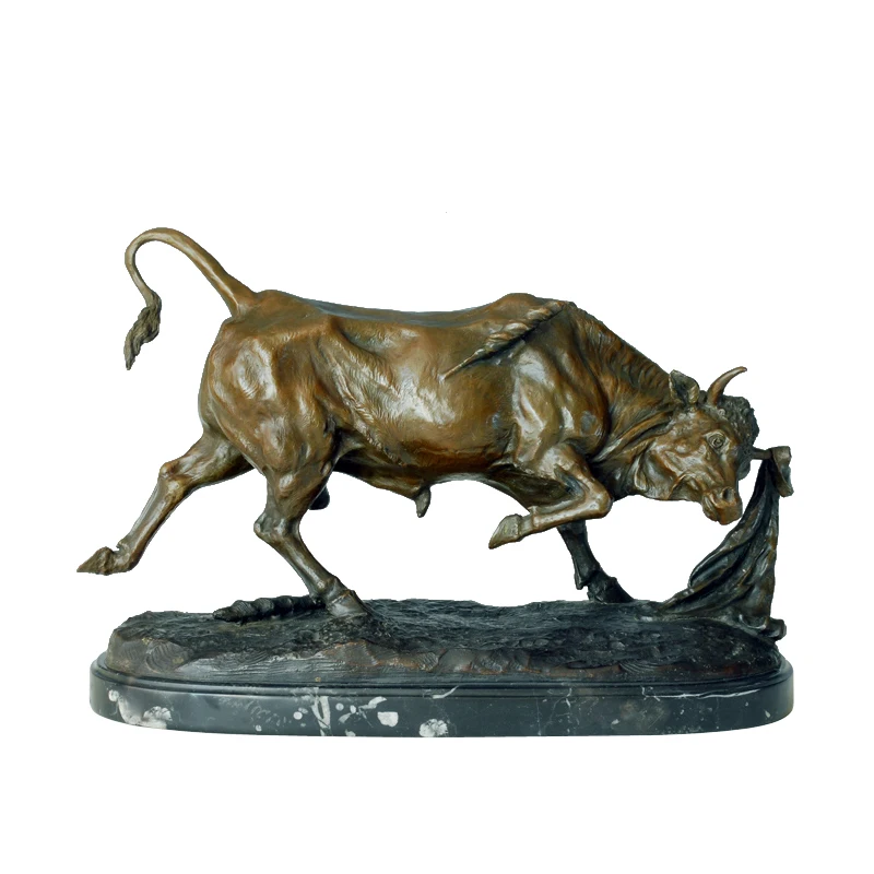 【美品】牛　闘牛　猛牛　現代アート　金属　置物　インテリア　工芸品　A1023 美品】牛 闘牛 猛牛 現代アート 金属 置物 インテリア 工芸品 A1023