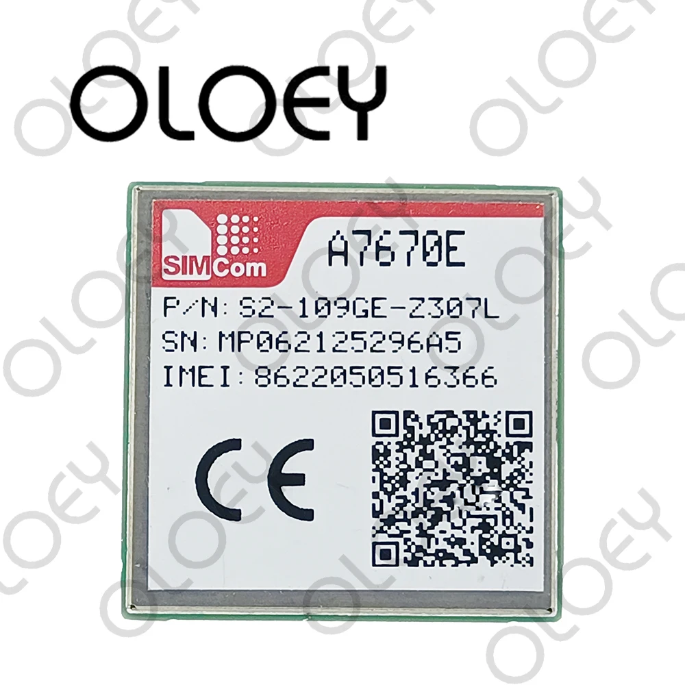 SIMCOM A7670E LTE CAT1 LTE-FDD GSM GPRS EDGE модуль LGA Package B1/B2/B3/B5/B7/B8/B20/B28/B66 900/1800MHz 4G |