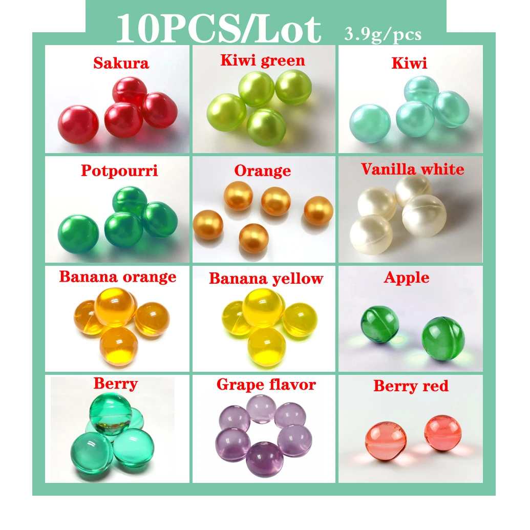 Essential-Oil Beads Bath-Oil Pearl 10pcs/Lot From-Drying Moisturizing Prevents-Skin Spa