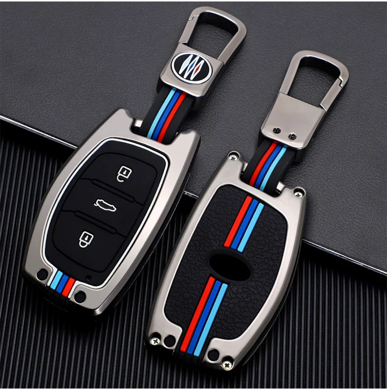 Custodia per chiave auto in lega di zinco per HYUNDAI TUCSON IX35 SOLARIS I25 I30 MISTRA ACCENT Car KEY Bag Smart Key Car Styling portachiavi - Ha6baa3dd4b3f49e0afe21bbdc25dee16I