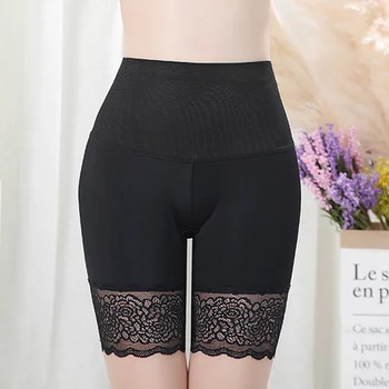 

Anti-Chafing Ice Silks Thigh Saver High Waist Hips Up Shapewear Tummy Control JL