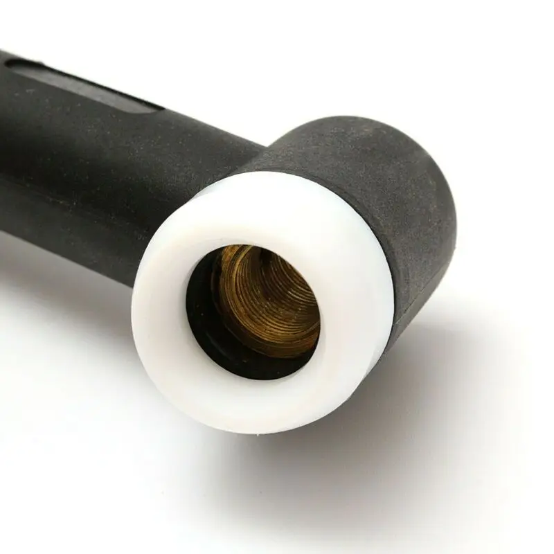 Черный Tig фонарь медный гибкий сопло расходные материалы плазменный резак, сварочный аксессуар