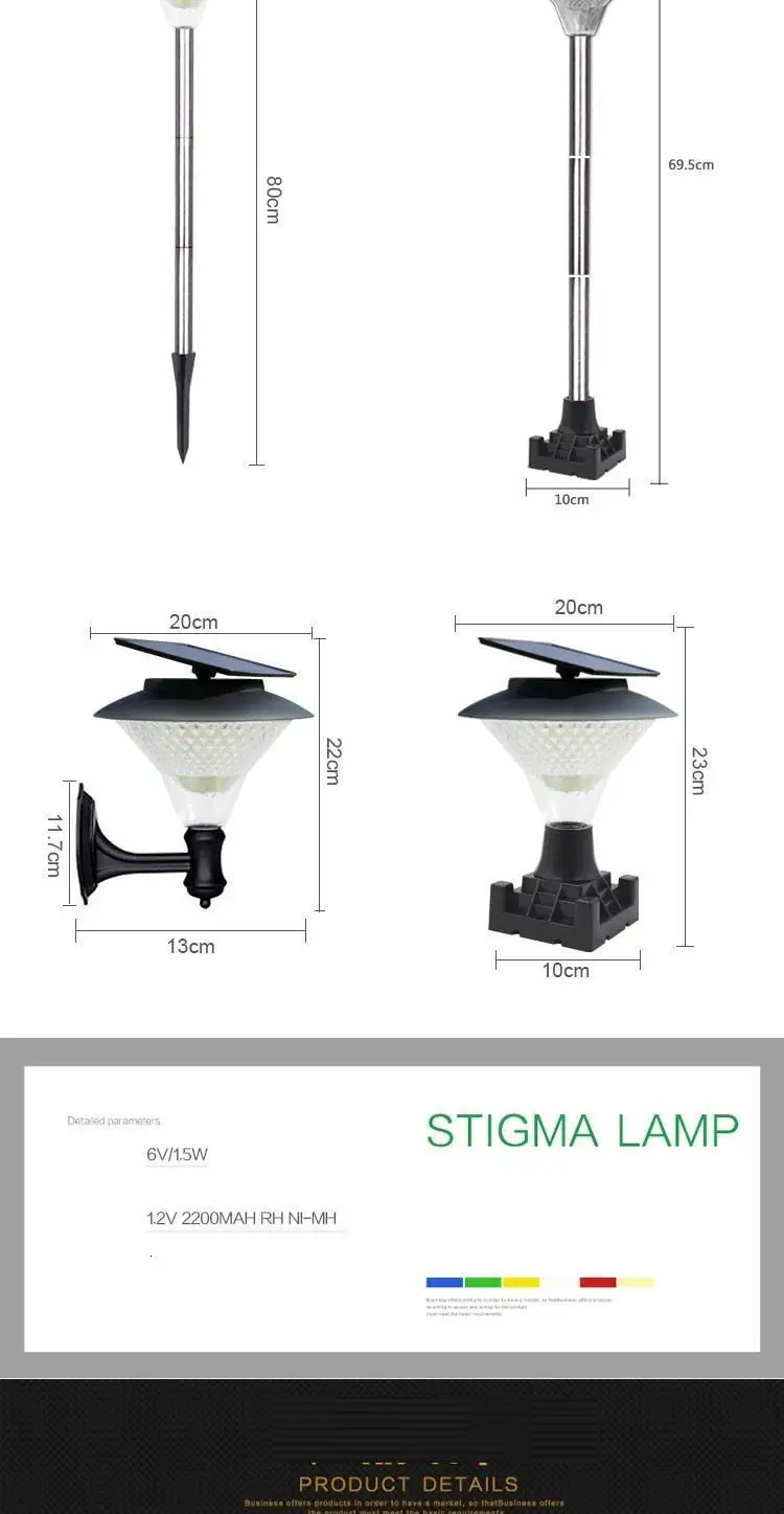 Lumiere Exterieur Tuinverlichting Декор Ogrodowa De Luce Para Jardin внешний Солнечный открытый светильник светодиодный садовый светильник