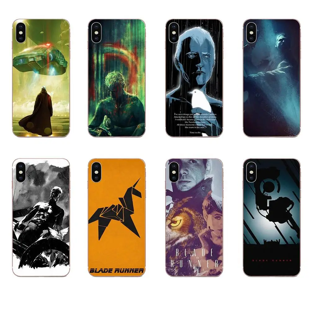 Blade Runner (1982) Минимальная постер фильма прозрачная накладка из ТПУ для Xiaomi Redmi Note 2 3