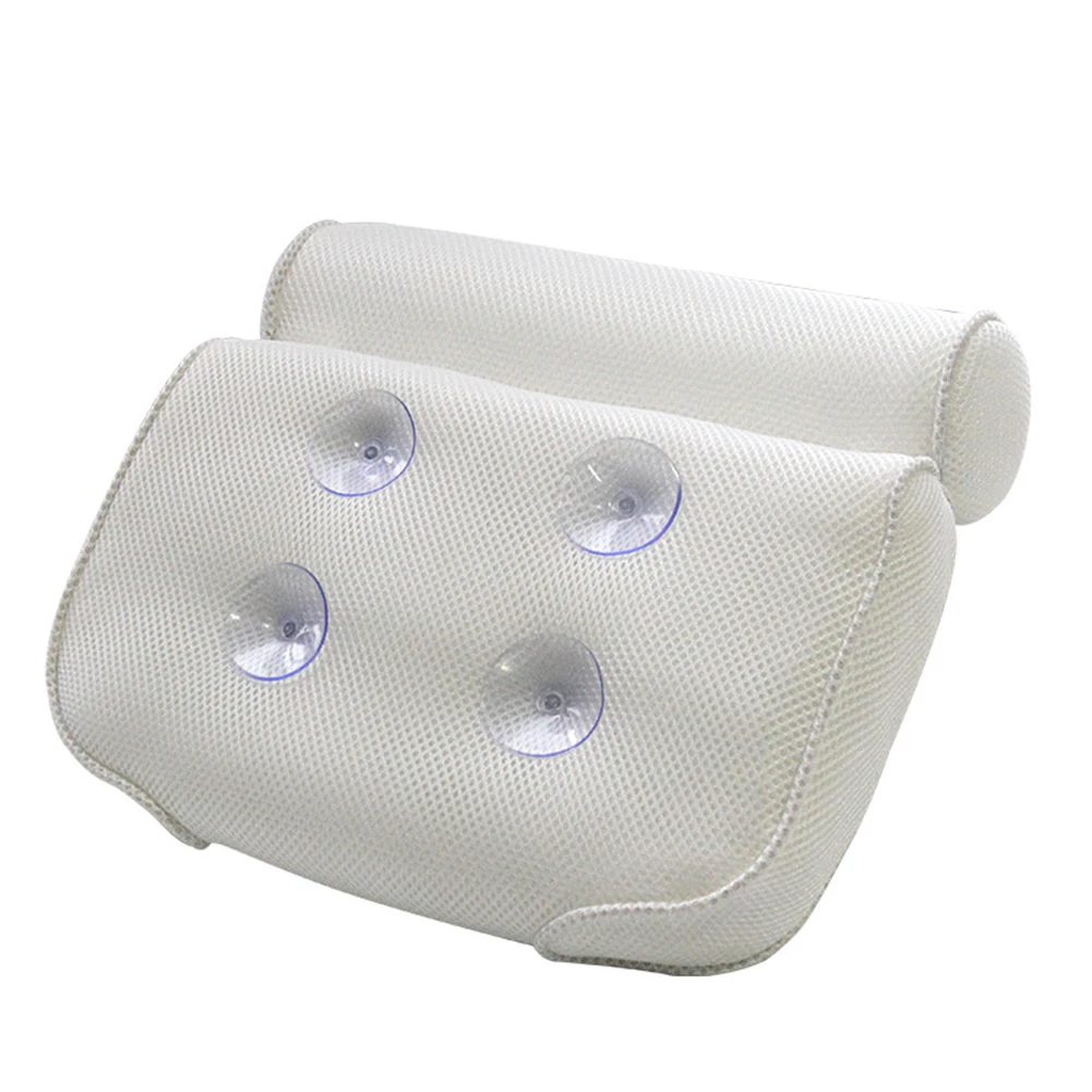Поддержка головы Релаксация 3D Ванна присоска Нескользящие подушки для ванны спа шеи