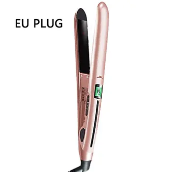 

Hair Straightener LCD Display Straight Hair Clipper Dual-use Ceramic Plate Portable Hair Straightener
