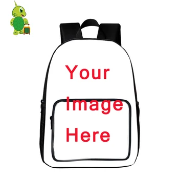 

Customize Your Image Backpack Boys Girls School Bags Daily Backpack Women Men Laptop Backpack Leisure Travel Bags