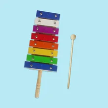 Алюминиевое пианино Shun Octave, музыкальная шкатулка Shun, обучающая игрушка, научная и развивающая игрушка